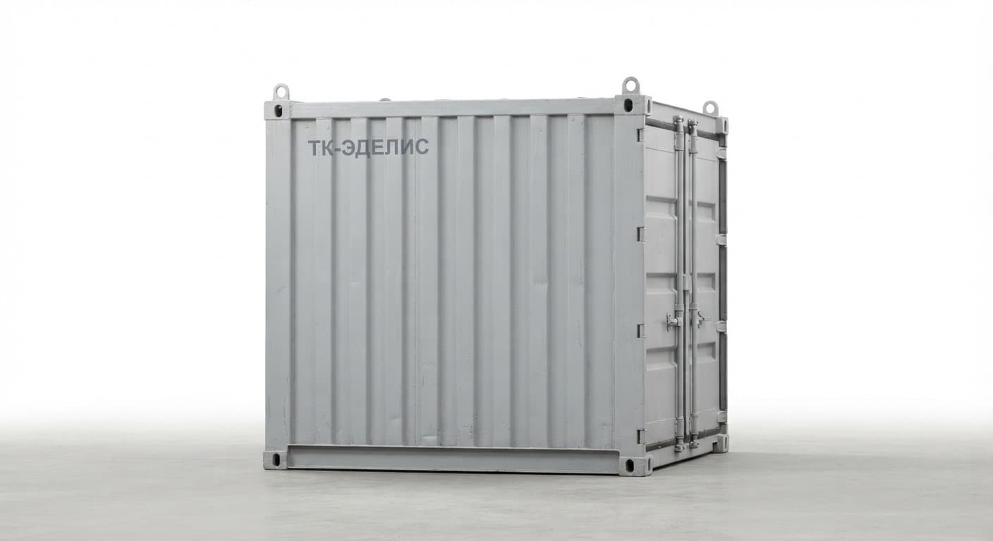 Контейнер 3-тонный, внутри 1,98 × 1,23 × 2,13 м
