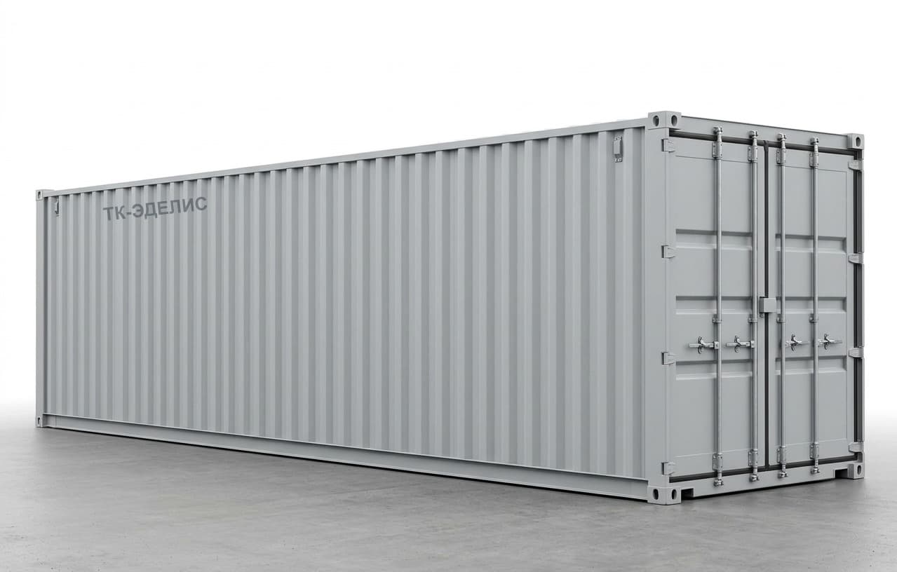 Контейнер 40 футов, внутри 12,03 × 2,35 × 2,39 м